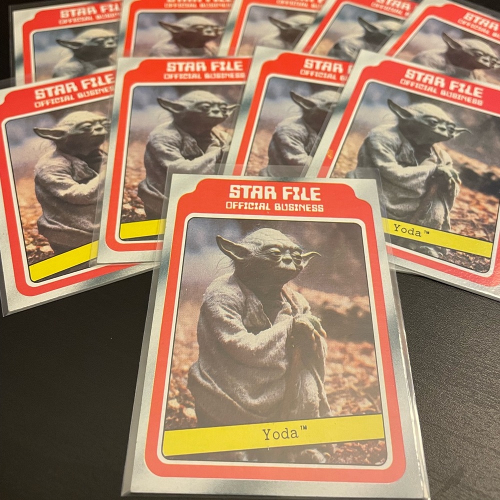 1980 Topps Star Wars: The Empire Strikes Back Yoda Card 9